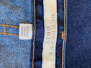 Burberry Brit Dark Wash Selvedge Jeans