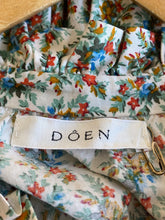 Doen Blue & Orange Floral Everly Dress