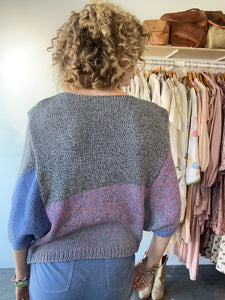 Anntian Multicolor Twist Sweater