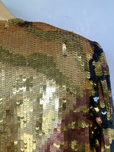 Vintage Creative Creations Gold Sequin Jacket