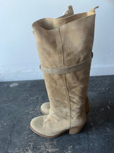 Humanoid Tan Suede Boots
