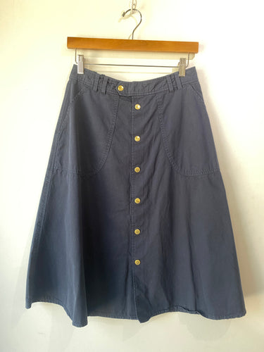 A.P.C. Navy Skirt