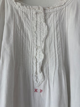 Victorian Nightgown Dress Initials HF