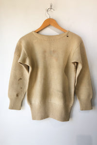 Vintage Samuel Adams Harvard Ivory Sweater