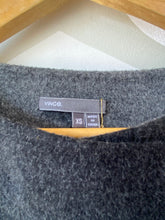 Vince Charcoal Gray Wool Poncho