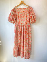 Doen Orange Liberty Floral Dress