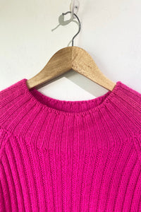 Dosa Hot Pink Alpaca Sweater