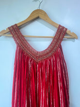 Vintage Tina Red Grecian Dress