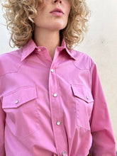 Vintage Malco Modes Pink Western Shirt