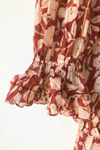 NWT Doen Floral Ruffle Dress