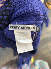 Vintage Issey Miyake Blue Knit Dress