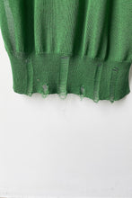 Y's Yohji Yamamoto Green Long Cardigan