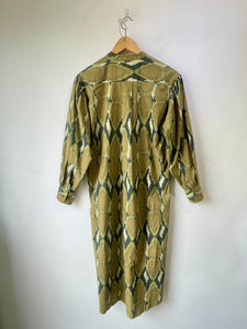 V.De. Vinster Green Snake Print Dress