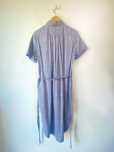 Trovata Birds of Paradise Chambray Dress