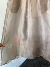 Maryam Nassir Zadeh Sheer Iridescent Brown Dress