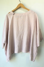 Eskandar Pink Linen Top