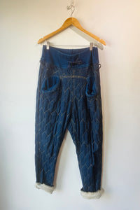 Kapital Quilted Denim Pants