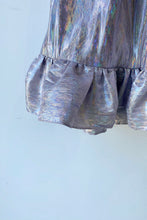 Batsheva Silver Iridescent Dress