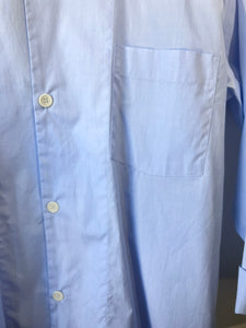 Shirin Guild Light Blue Button Down with Asymmetrical Collar