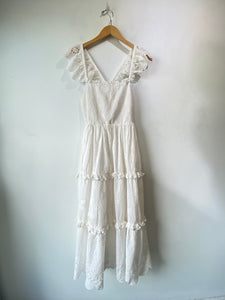 Cleobella White Eyelet Lace Dress