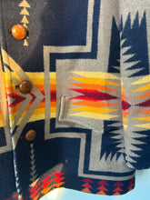 Vintage Pendleton Southwest Pattern Wool Coat