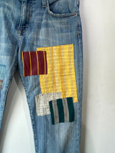 Current Elliott x Ace & Jig Patchwork Jeans