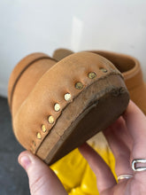 Isabel Marant Tan Wooden Clogs