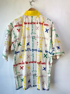 Vintage JC de Castelbajac Ko & Co Words Shirt