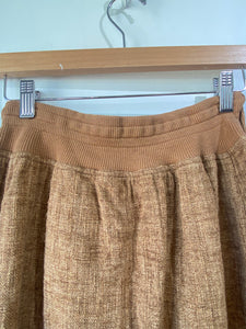 Vintage Issey Miyake Brown Skirt