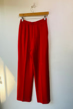 Vintage St. John Red Knit Pants