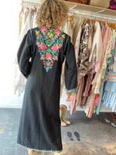 Vintage Subhana Kashmiri Embroidered Robe