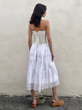 Antique Victorian Crochet and Lace Skirt