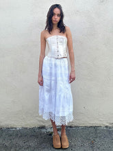 Antique Victorian Crochet and Lace Skirt