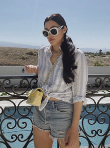 Authentic CHANEL 2021 Iconic Two-Tone Sunglasses