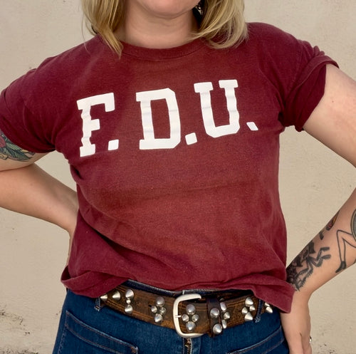 Vintage F.D.U. Champion Tee