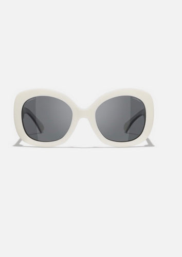 Authentic CHANEL 2021 Iconic Two-Tone Sunglasses