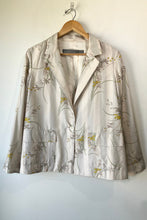 Raquel Allegra Cream Silk Floral Jacket