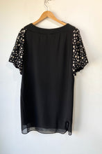 Tsumori Chisato Girl with Cheetah Black Silk Dress