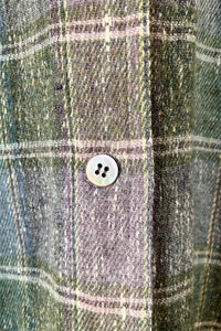 Vintage Issey Miyake Grey Plaid Shirt