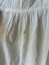 Vintage Victorian White Maxi Skirt