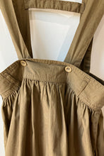 Vintage Benetton Brown Suspender Skirt