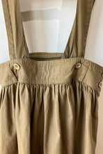 Vintage Benetton Brown Suspender Skirt