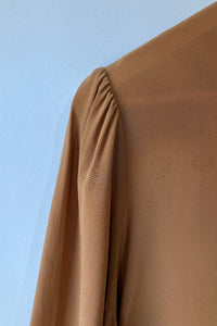 Vintage Kenar Brown Silk Shirt