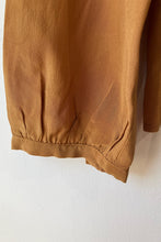 Vintage Kenar Brown Silk Shirt