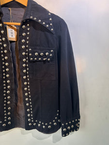 Vintage Roncelli Studded Black Jacket