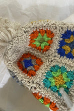 Multi Color Granny Square Crochet Hat