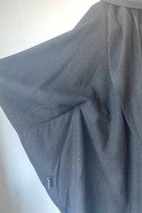 Vintage C’est Simone Black Wool Cape