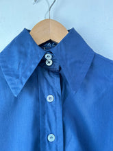 Vintage Saels Blue Tuxedo Shirt