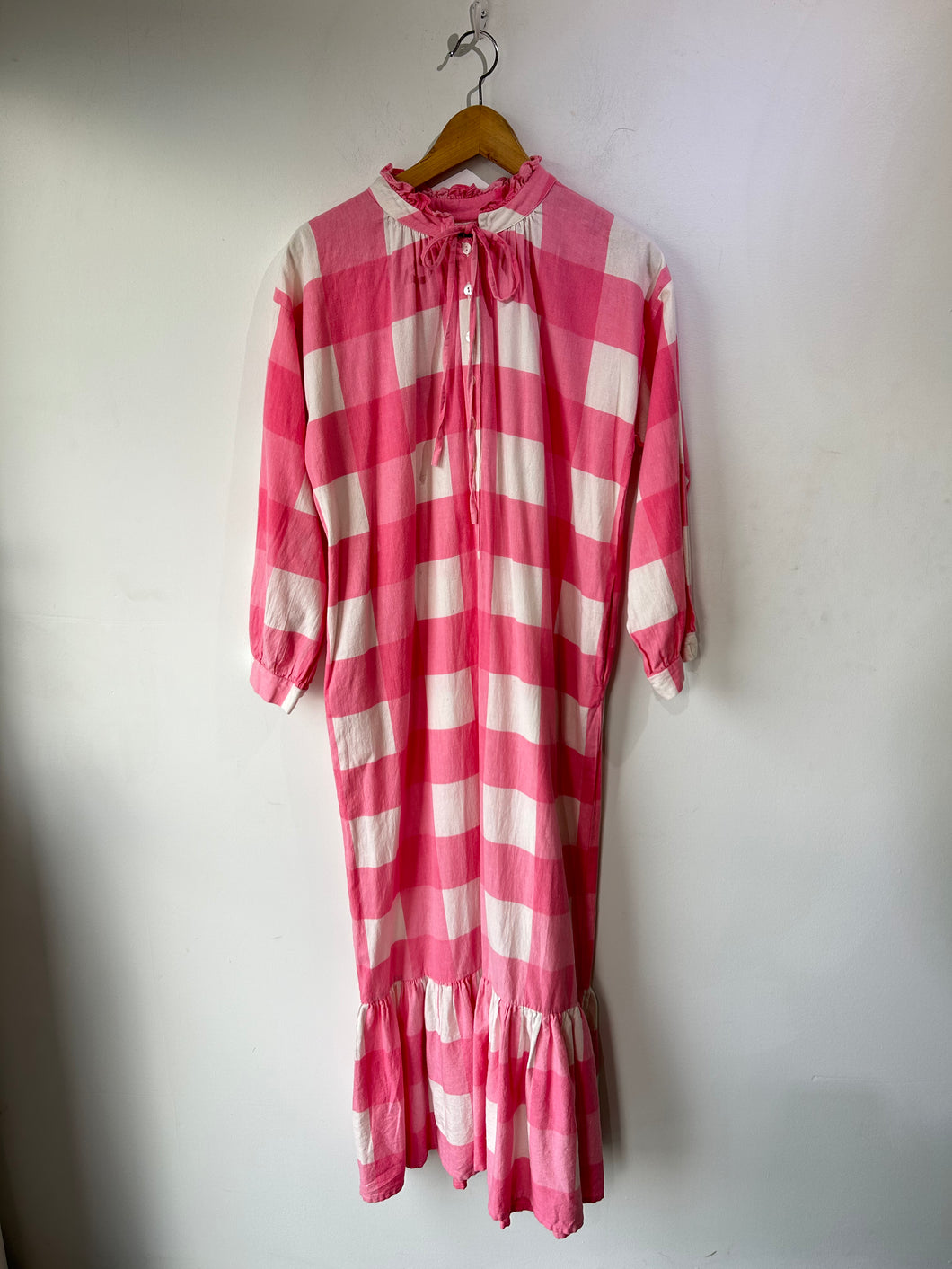 Little Tienda Pink Gingham Dress