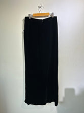 Vintage Emporio Armani Black Velvet Maxi Skirt